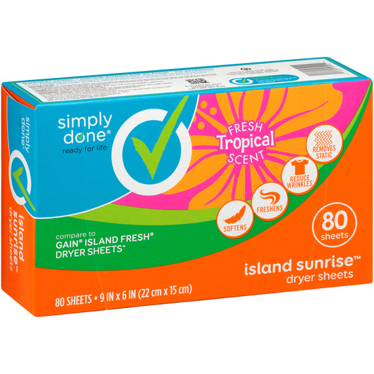 Dryer Sheets, Island Sunrise