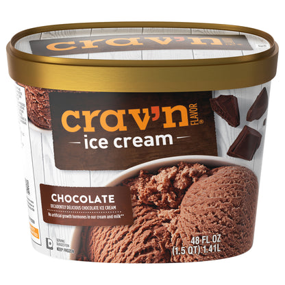 Crav'n Flavor Chocolate Ice Cream 48 fl oz