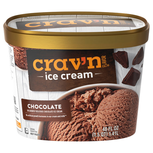 Crav'n Flavor Chocolate Ice Cream 48 fl oz