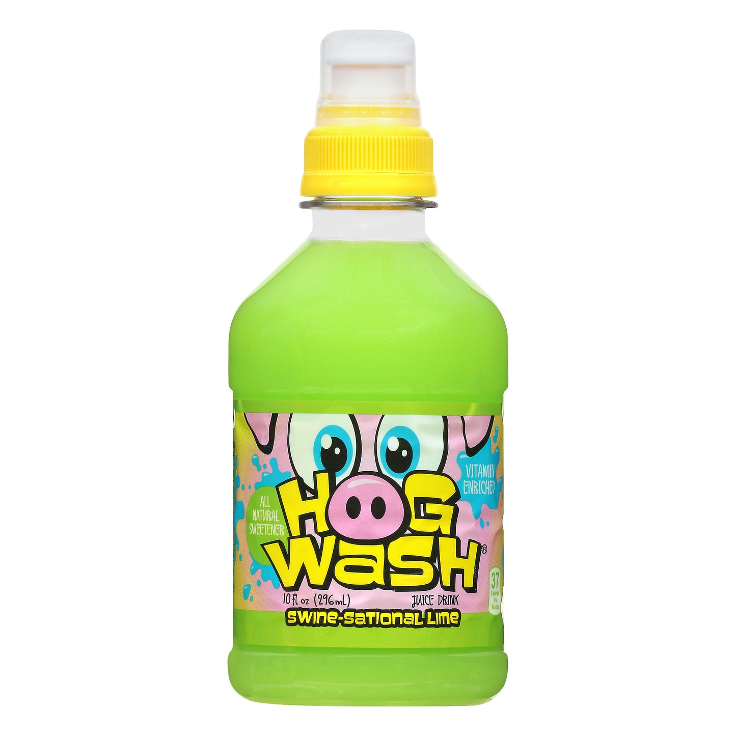 Hog Wash Swine-Sational Lime Juice Drink 10 oz