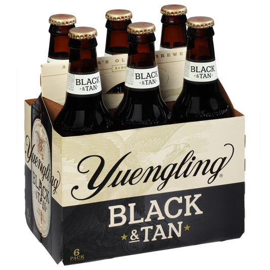 Yuengling Black & Tan Beer 6 - 12 fl oz Bottles