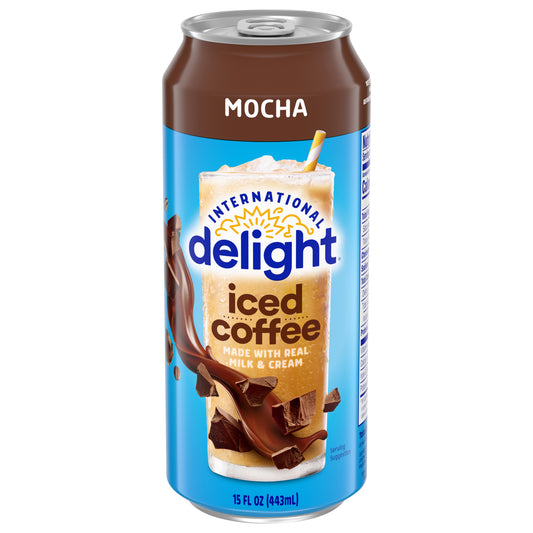 International Delight Iced Coffee, Mocha, 15 FL OZ Can