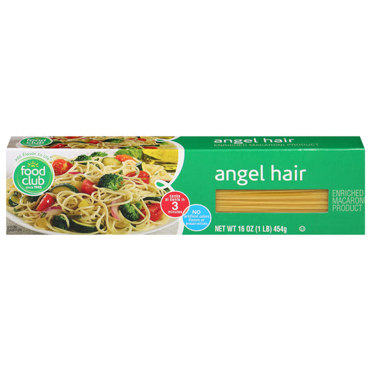 Food Club Angel Hair 16 oz