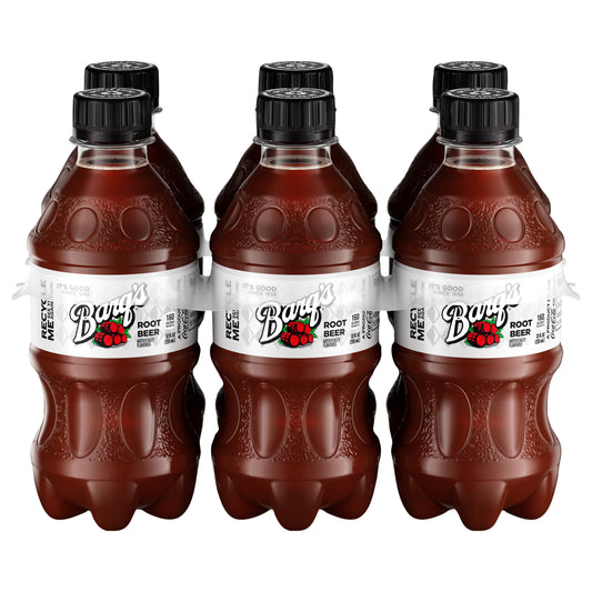 Barq's Root Beer Bottles, 12 fl oz, 6 Pack