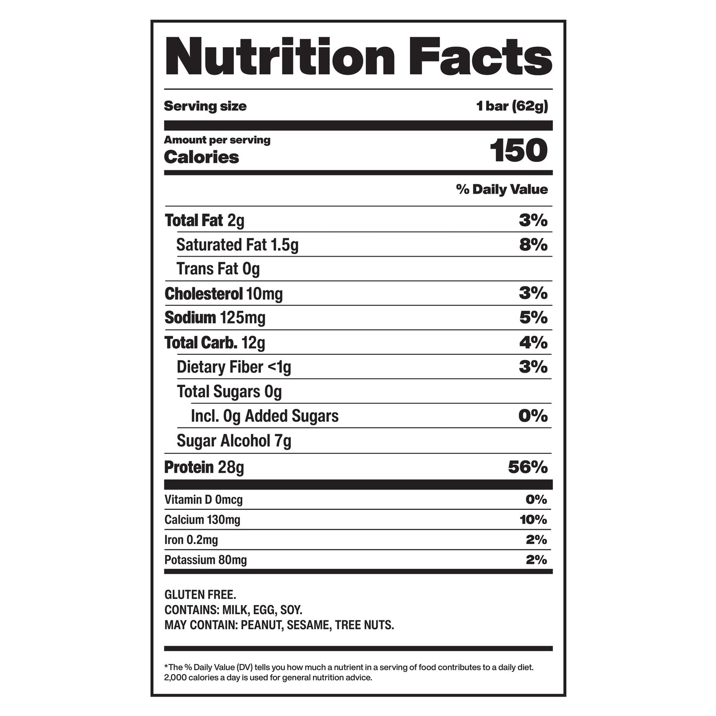 David High Protein Bars, Cinnamon Roll, 28g Protein (1 Count)