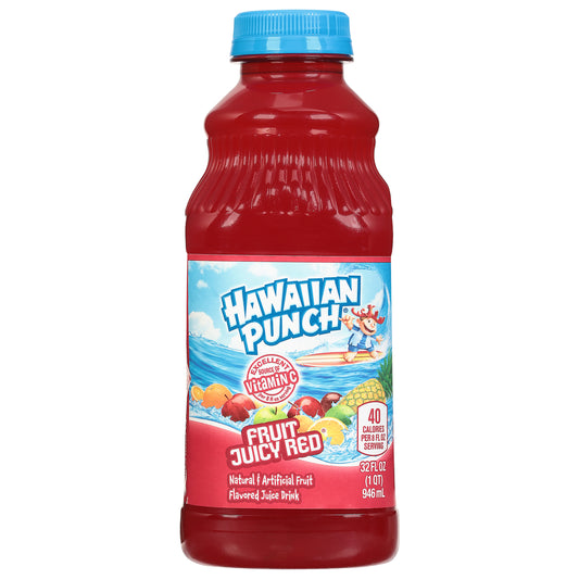 Hawaiian Punch Fruit Juicy Red Juice Drink 32 fl oz