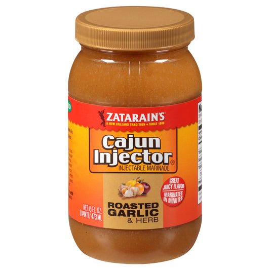 Zatarain's Cajun Injectors Marinade Garlic & Herb, 16 fl oz