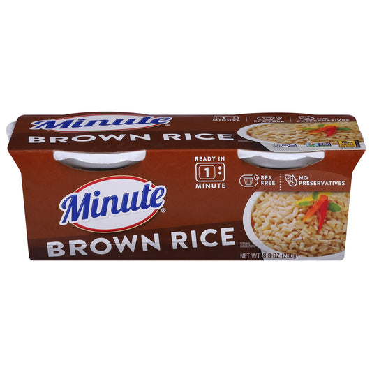 Minute Brown Rice 8.8 oz