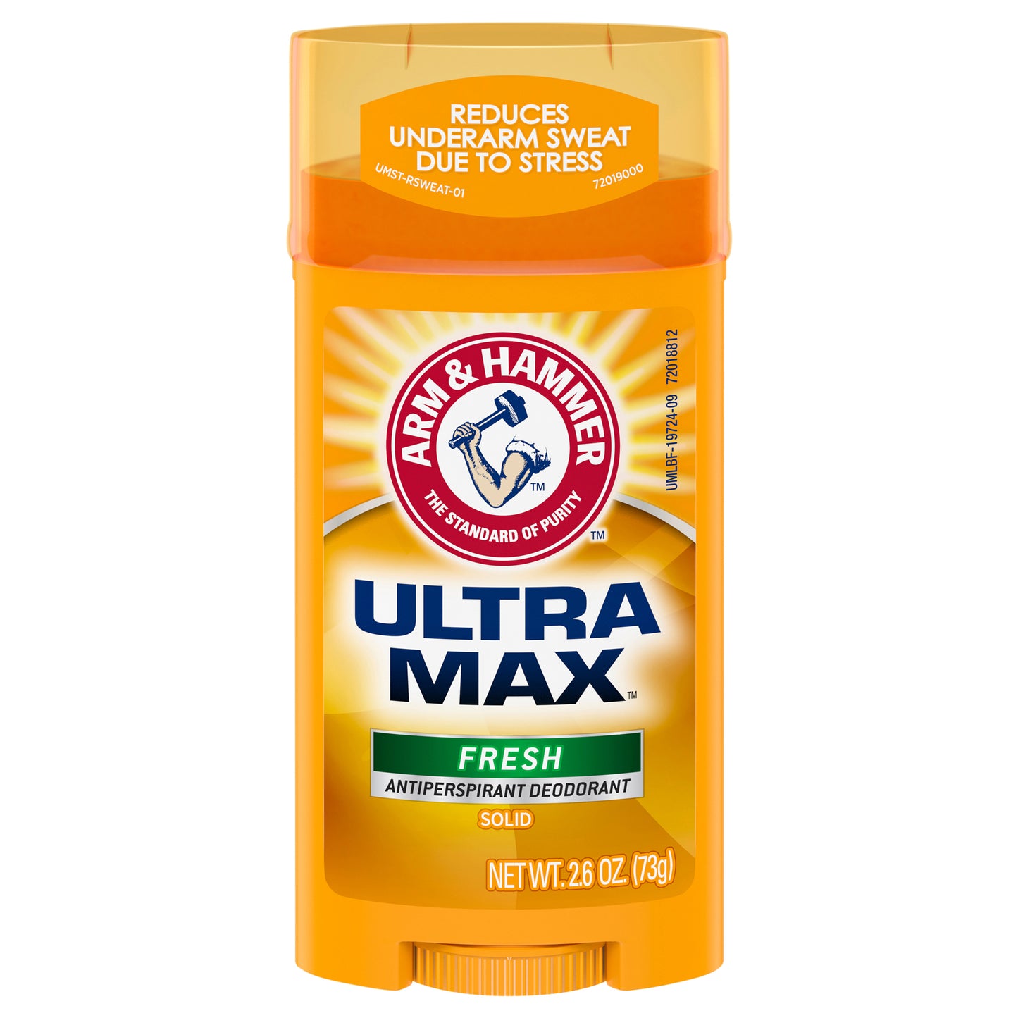 ARM & HAMMER ULTRA MAX Deodorant- Fresh-  Solid Wide Stick - 2.6oz