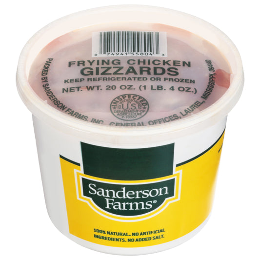 Sanderson Farms Frying Chicken Gizzards 20 oz