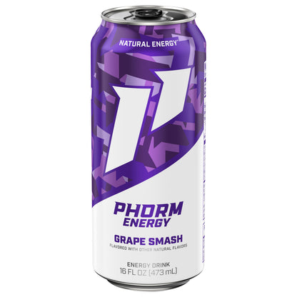 Phorm Energy Grape Smash Energy Drink 16 fl oz