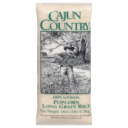 Cajun Country Popcorn Long Grain Rice 16 oz