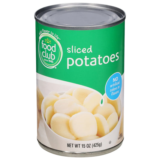 Food Club Sliced Potatoes 15 oz