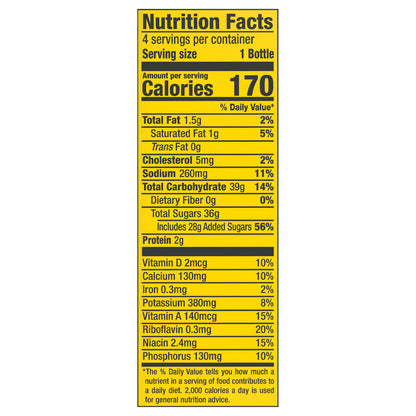 Yoo-hoo Chocolate Drink 4 - 12 fl oz Bottles