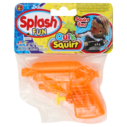 Splash Squirt Gun 1 ea