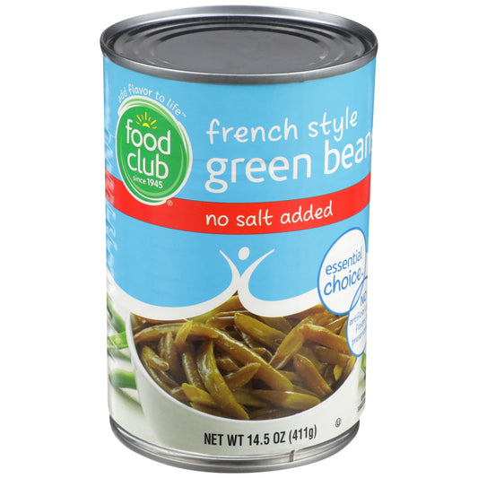 No Salt Added French Style Green Beans