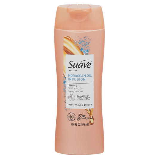 Suave Moroccan Oil Infusion Shine Shampoo 12.6 fl oz