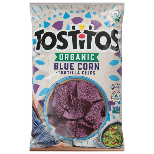 Tostitos Organic Blue Corn Tortilla Chips 10 oz
