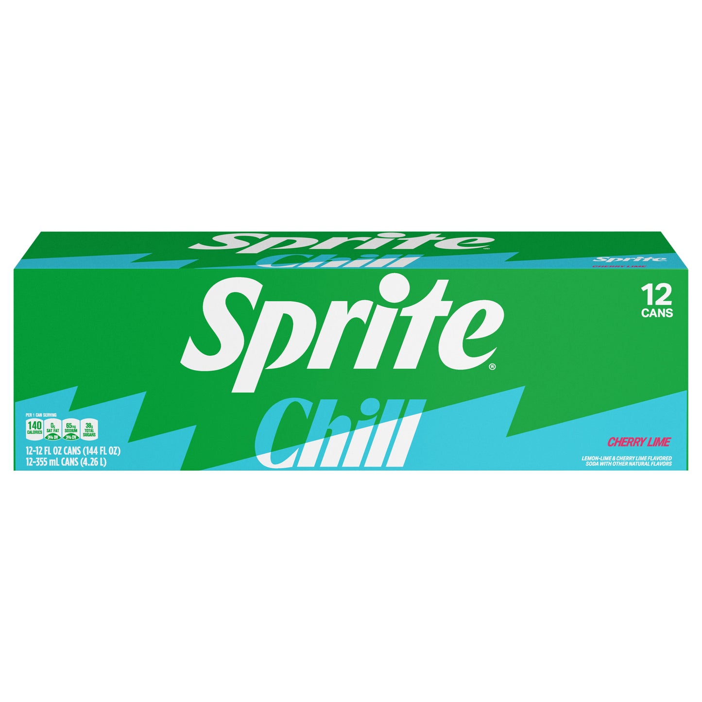 Sprite Chill Fridge Pack Cans, 12 fl oz, 12 Pack