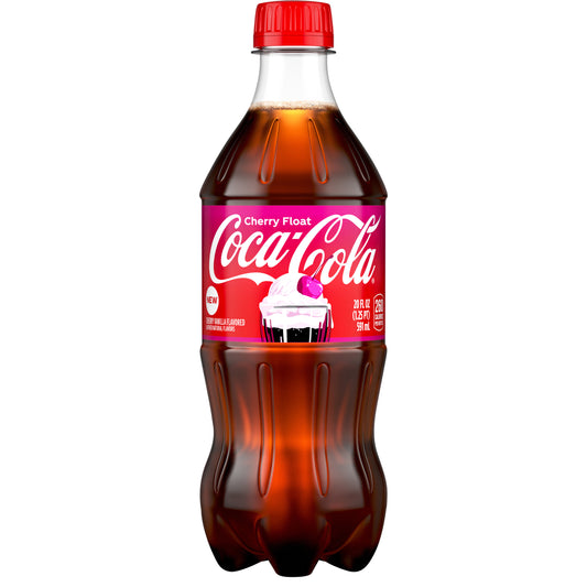 Coca-Cola Cherry Float Bottle, 20 fl oz