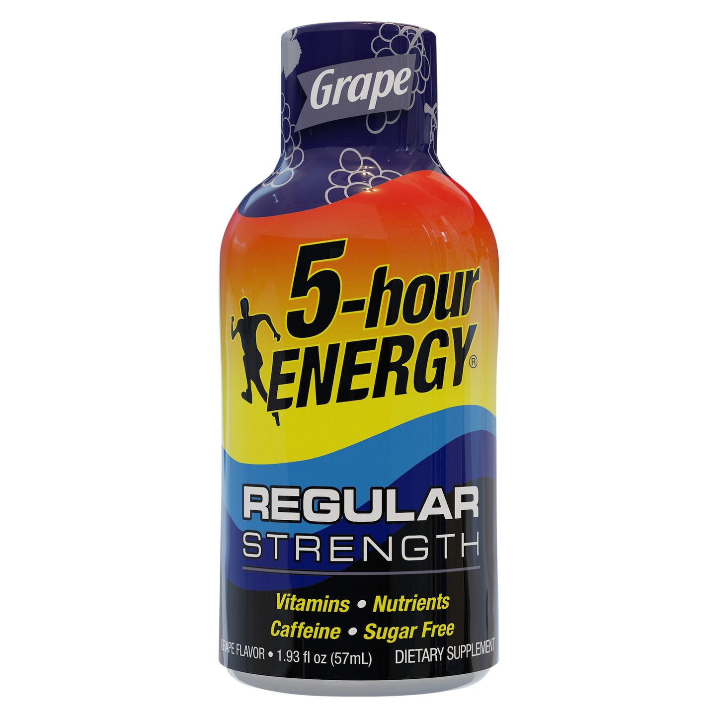 5-hour ENERGY®  Shot, Regular Strength, Grape, 1.93 oz.