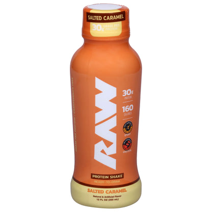 Raw Salted Caramel Protein Shake 12 fl oz