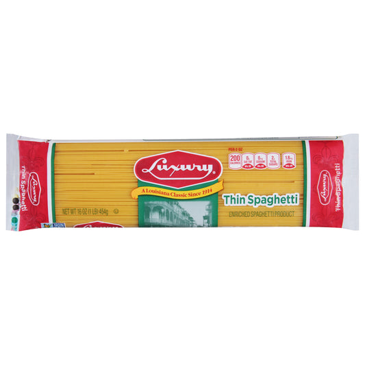 Luxury Thin Spaghetti 16 oz