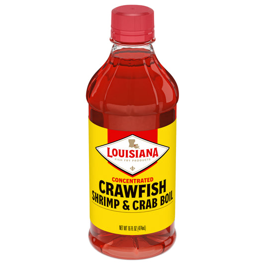 Louisiana Fish Fry Products Crawfish Concentrated Shrimp & Crab Boil 16 fl oz
