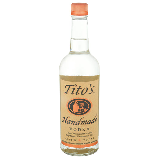 Tito's Handmade Vodka 750 ml Bottle