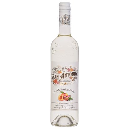 San Antonio Fruit Farm Peach Passion Fruit Semi-Sweet White Wine 750mL
