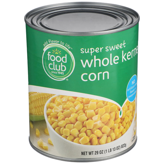 Food Club Super Sweet Whole Kernel Corn