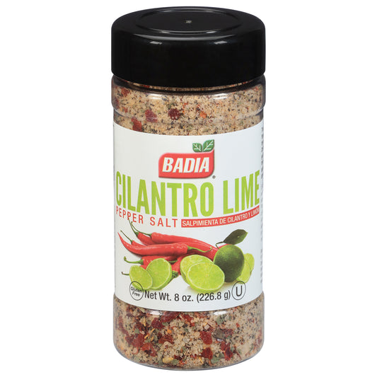 Badia Cilantro Lime Pepper Salt 8 oz