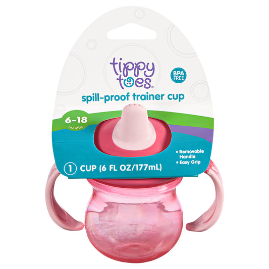 Tippy Toes 6-18 Months 6 Fl Oz Spill-Proof Trainer Cup 1 Each