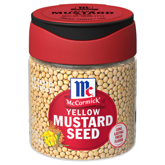 McCormick Mustard Seed - Yellow, 1.4 oz