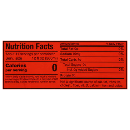 Luzianne Zero Sugar Sweet Tea 128 fl oz