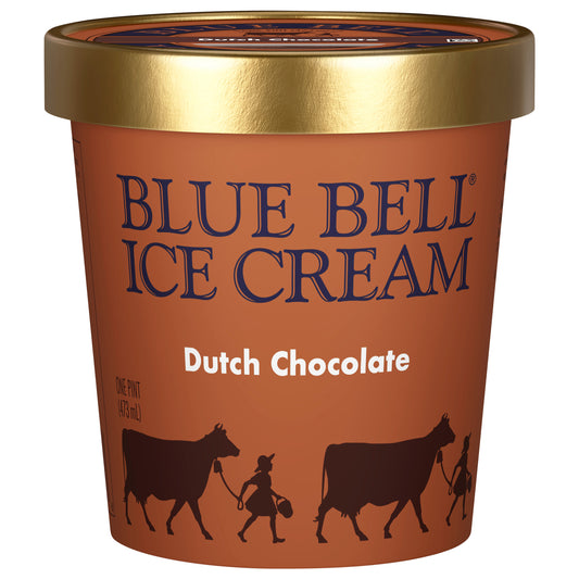 Blue Bell Dutch Chocolate Ice Cream 1 pt