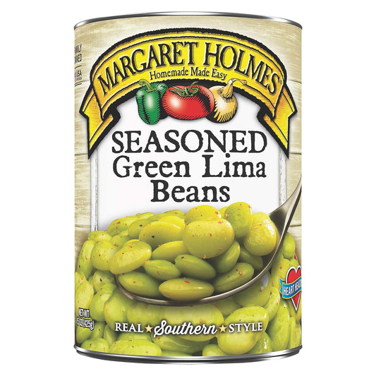 Margaret Holmes Seasoned Green Lima Beans 15 oz