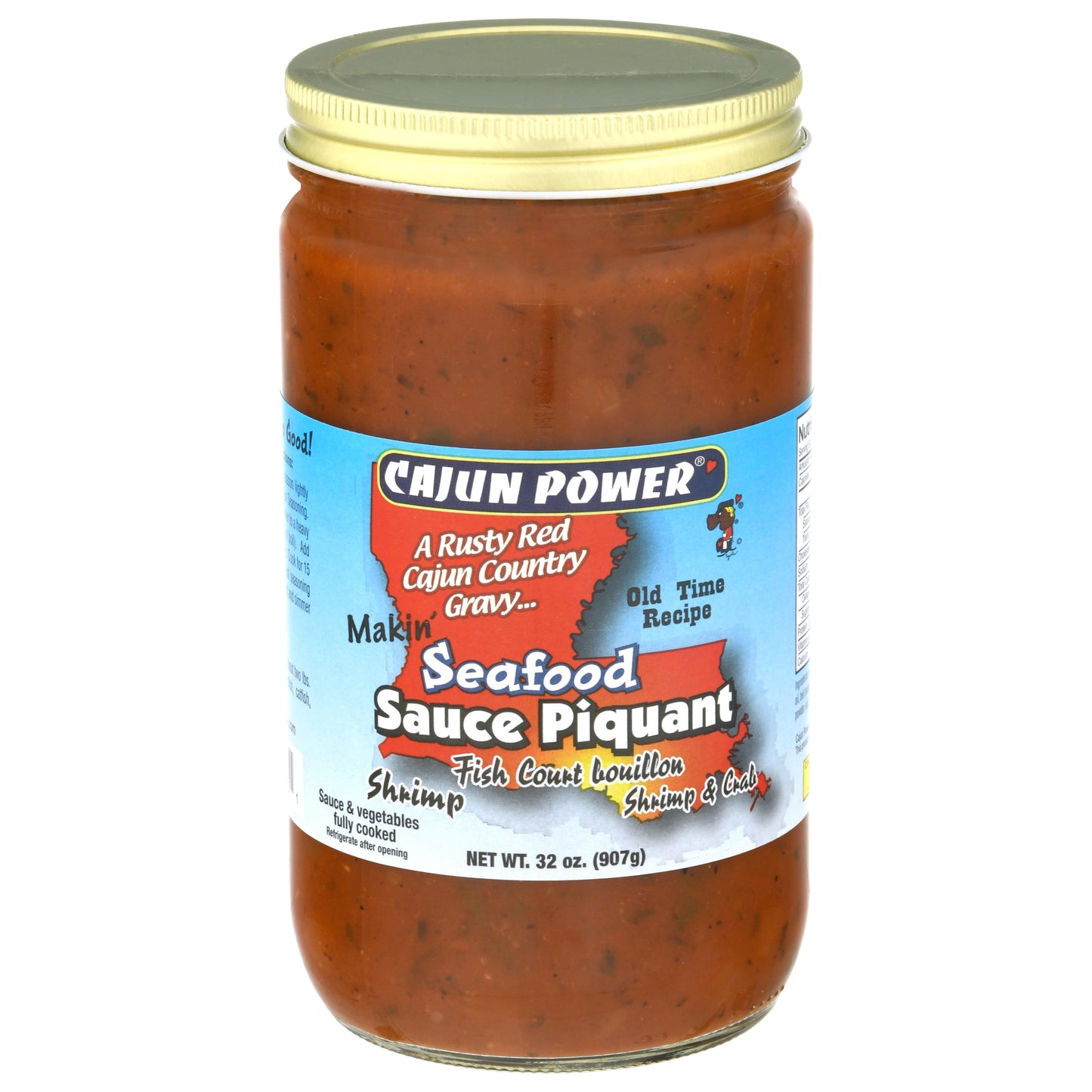 Cajun Power Seafood Sauce Piquant 32 oz