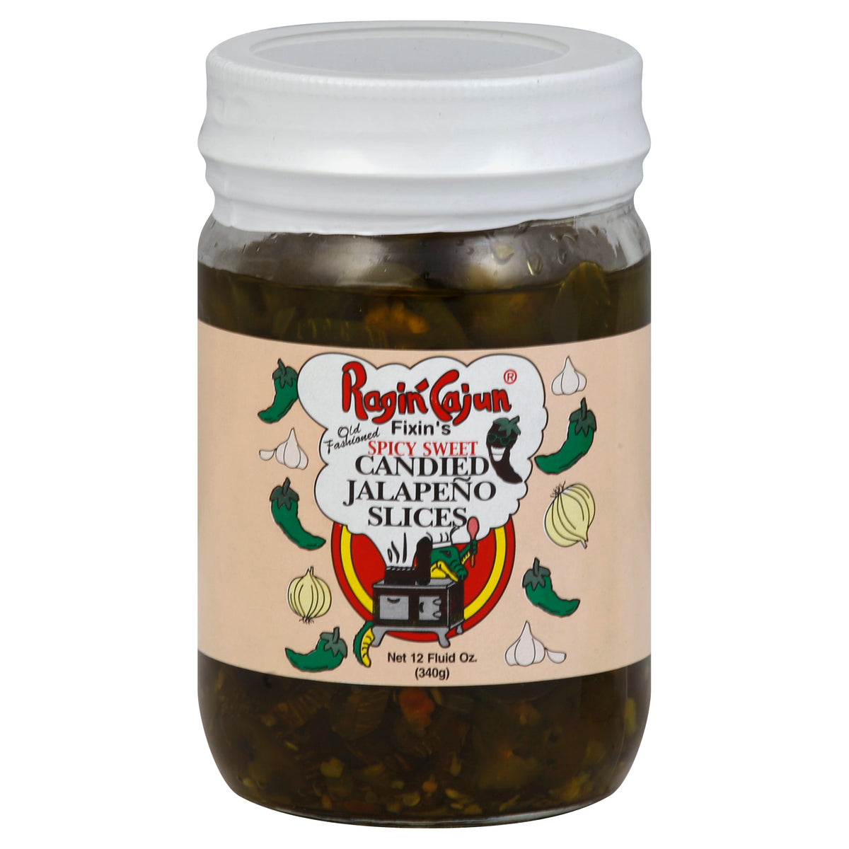 Ragin Cajun Jalapeno Slices 12 oz