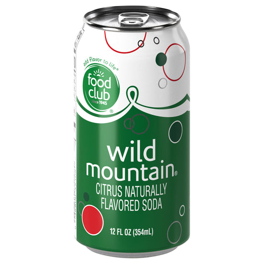 Food Club Wild Mountain Soda 12 fl oz