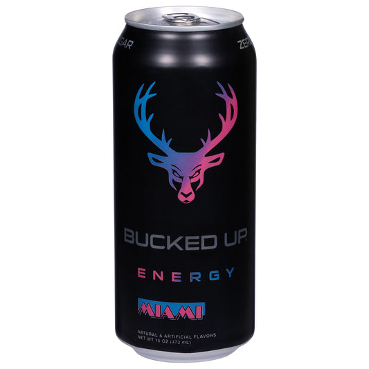 Bucked Up Miami Energy Drink 16 oz