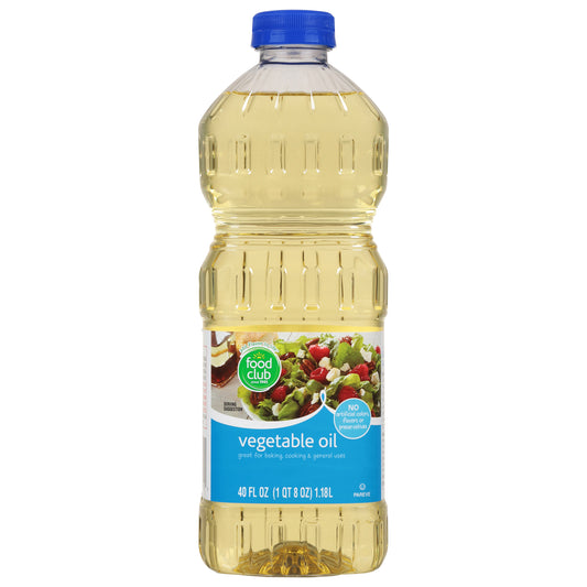 Food Club Vegetable Oil 40 fl oz