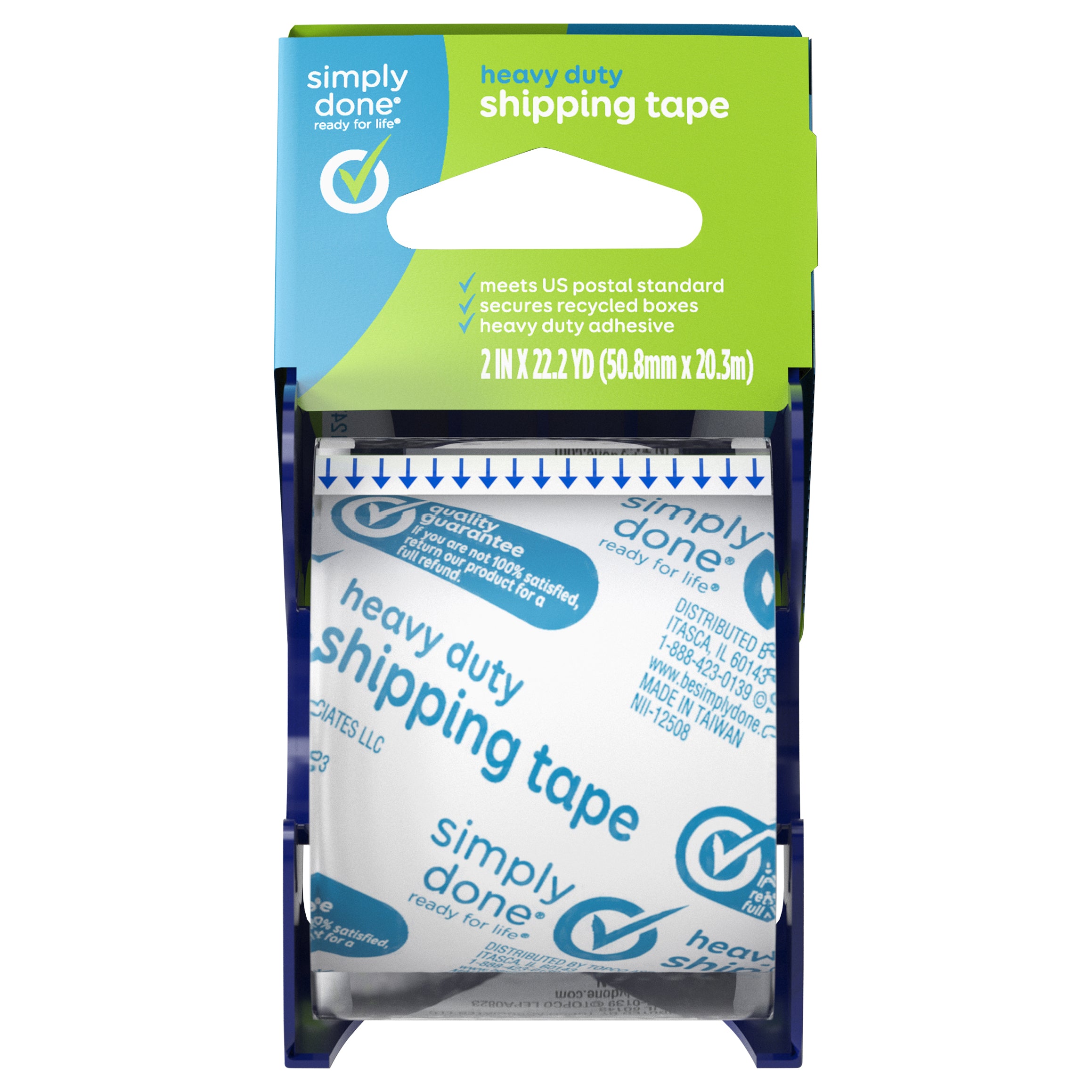 Simply Done Heavy Duty Shipping Tape 1 ea – Champagne's Marche