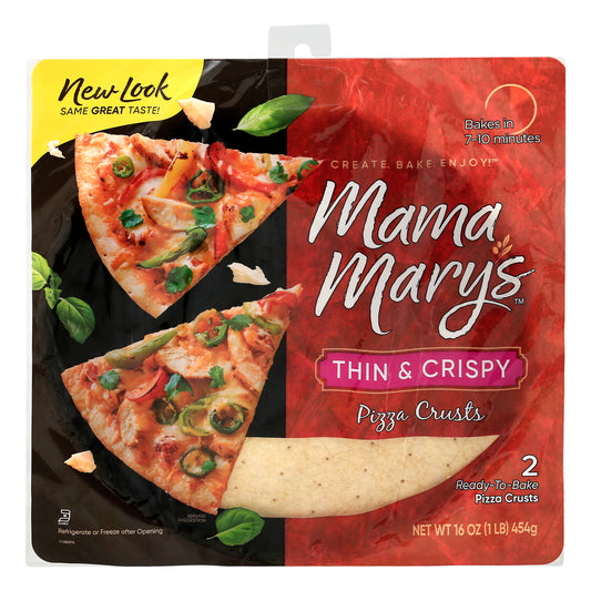 Mama Marys Thin & Crispy Pizza Crusts 2 ea