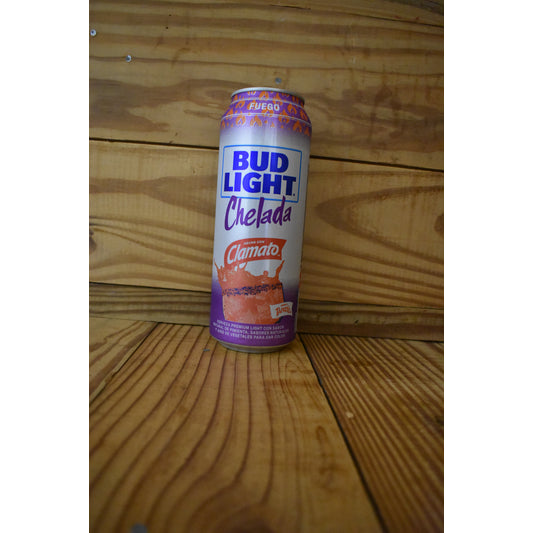 BUD LIGHT CHELADA FUEGO 25OZ