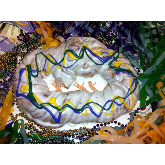 CHOCOLATE KING CAKE