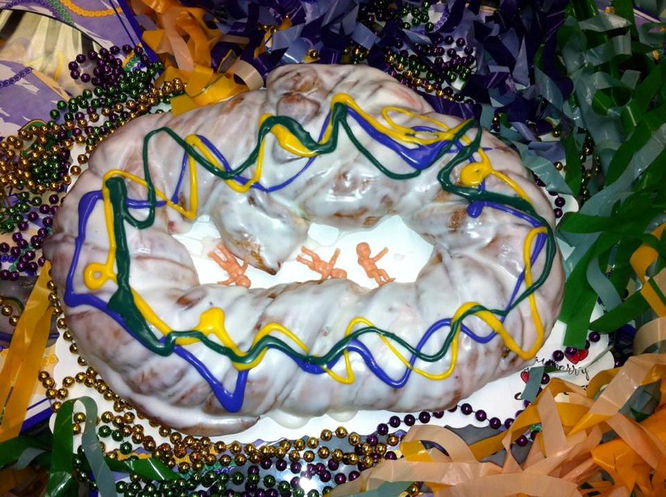 CHOCOLATE KING CAKE