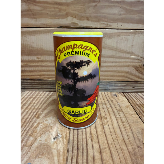 CHAMPAGNES GARLIC CAJUN SEASONING 16OZ