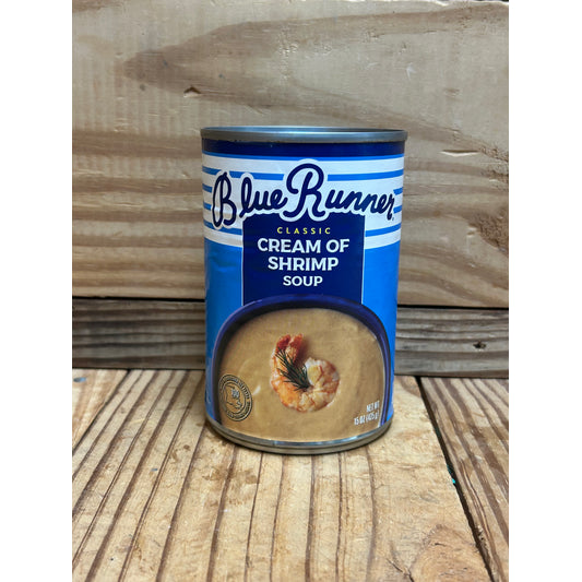 Blue Runner Cream of Shrimp