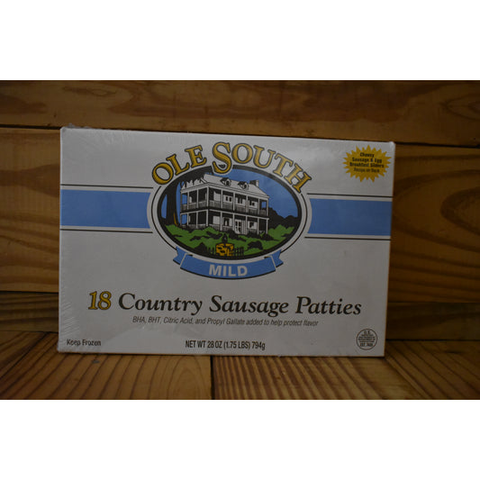 OLE SOUTH MLD SAUS PATTIE